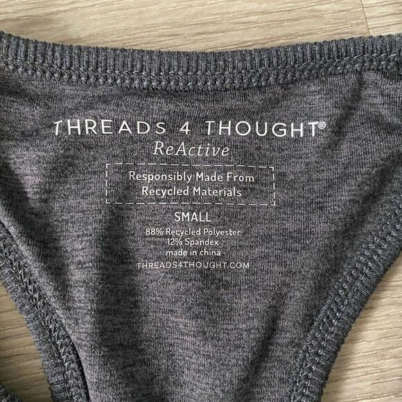 Thread 4 Thought Reactive Kensi Rib Sports Bra Size Small - Picture 7 of 11